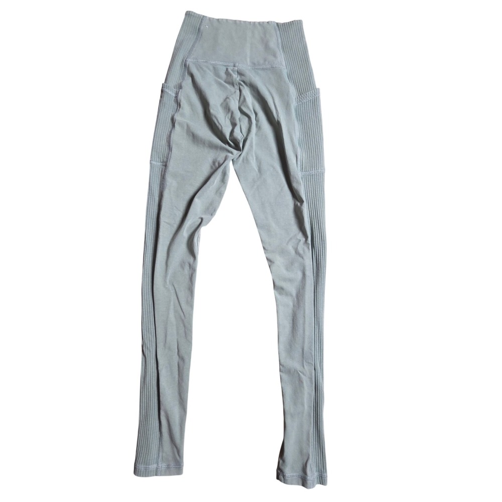 OFFLINE by Aerie OG High Waisted Pocket Leggings S Ribbed Side Pocket Yoga Gym